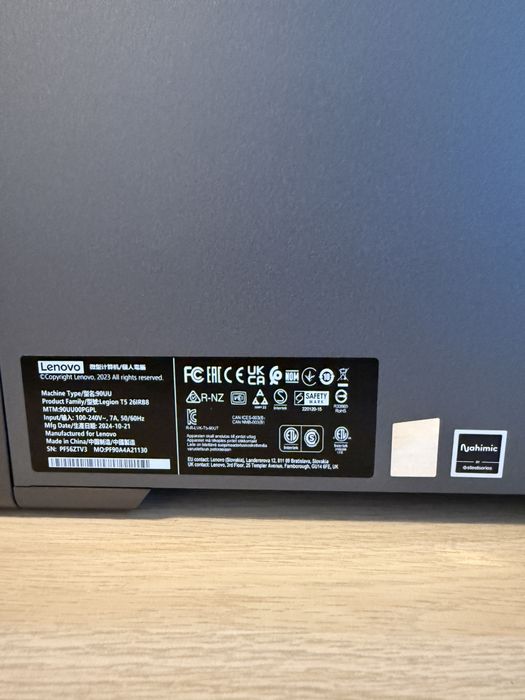 Komputer LENOVO Legion T5 26IRB8