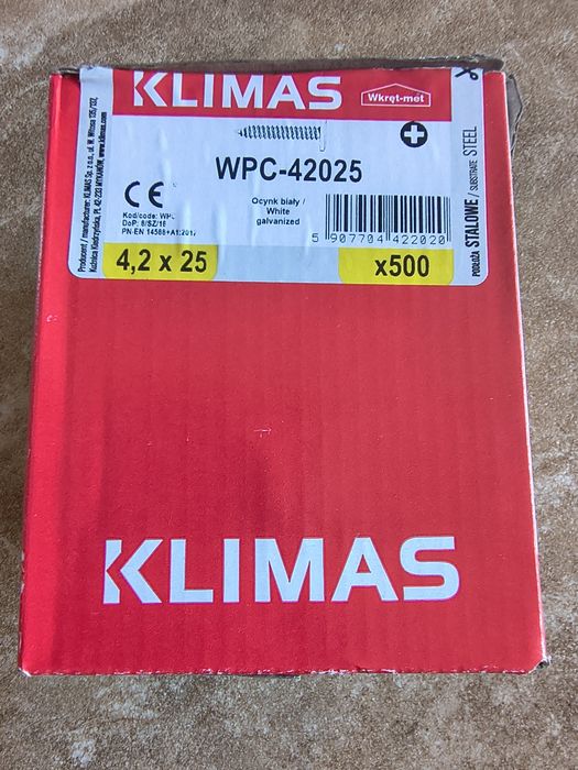 Wkręty samogwintujące 4,2 x 25 mm