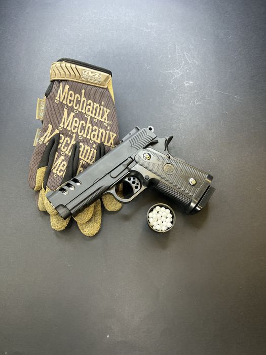 Металевий іграшковий пістолет S&W M1911 - Vigor V15