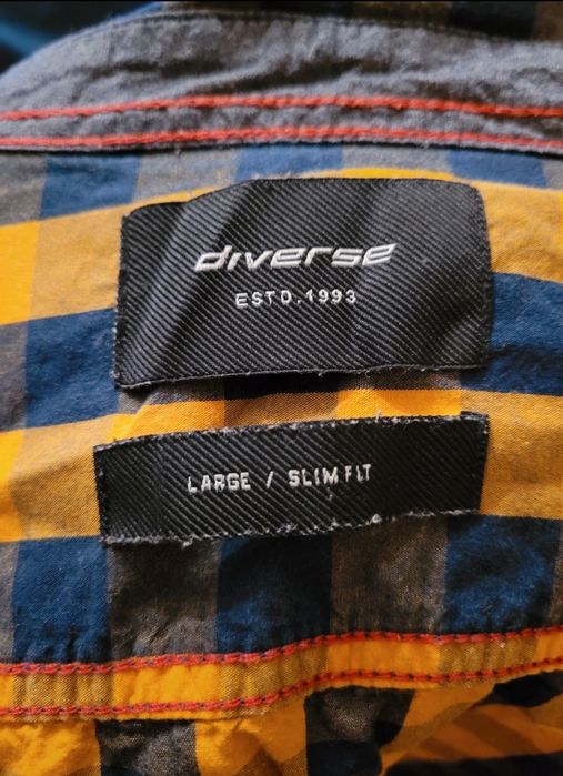 Koszula męska diverse L slim fit
