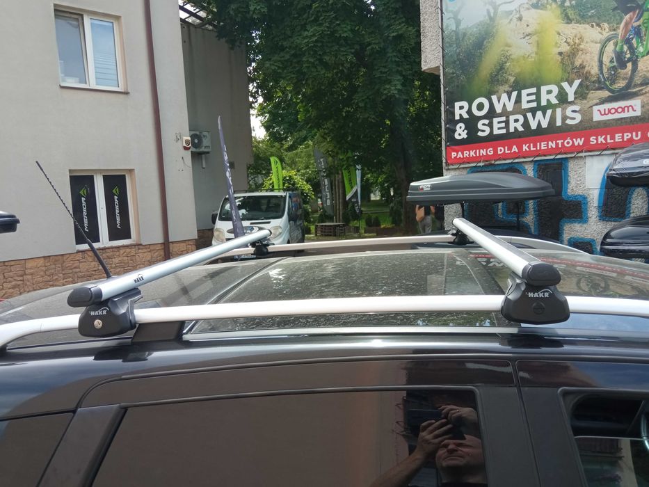Bagażnik na relingi Hakr Alu do NISSAN QASHQAI I 2006->2013 RZESZÓW