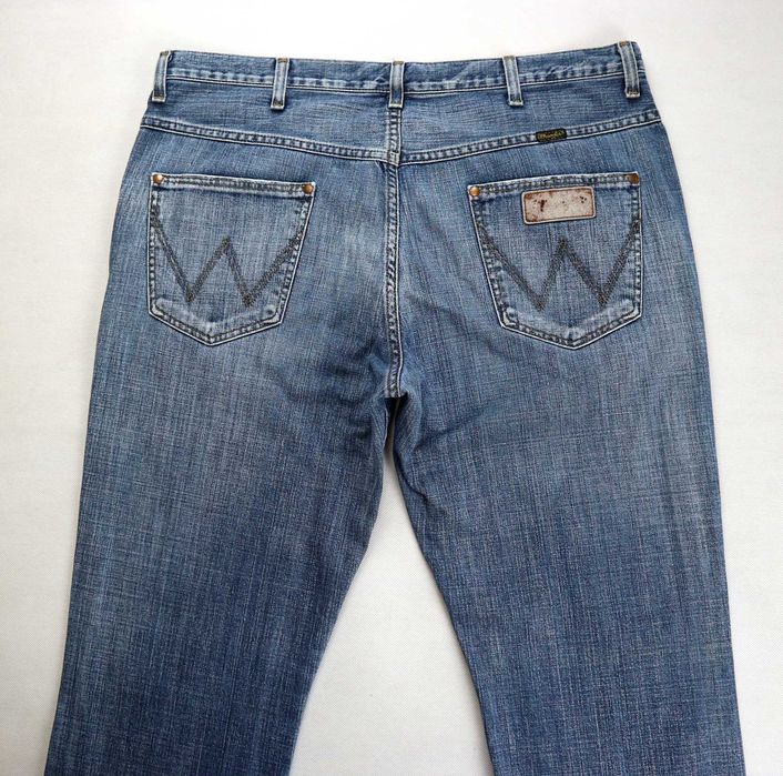 Wrangler Alaska spodnie jeansy W38 L34 100% bawełna pas 2 x 50 cm