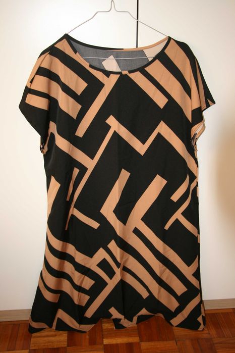 Vestido com Padrão Shein NOVO