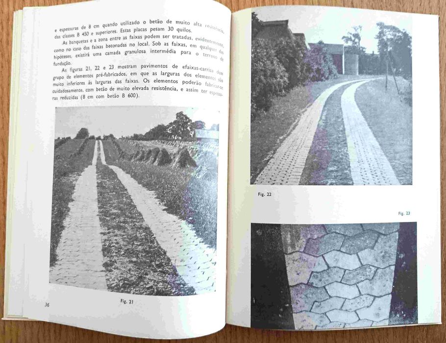Engenharia Civil - Pavimentos de Betão em caminhos municipais - Engº J.Santos Viseu