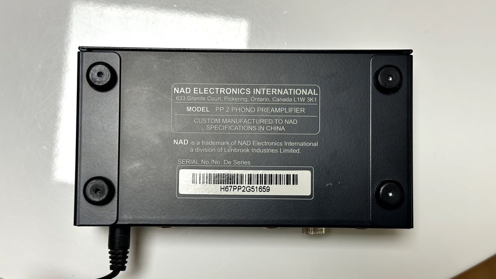 NAD Phono Pré Amplificador