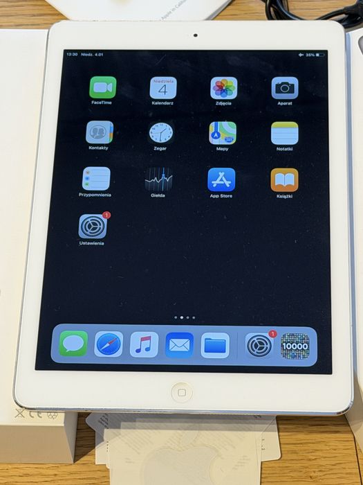 iPad Air 16GB WiFi oryginalny zestaw 100 zł wysyłka gratis