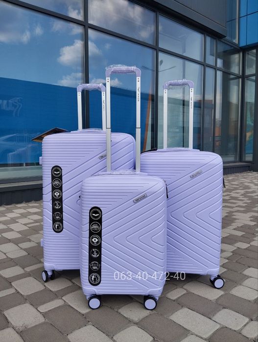 Чемодан валіза Wings 181-05 поліпропілен