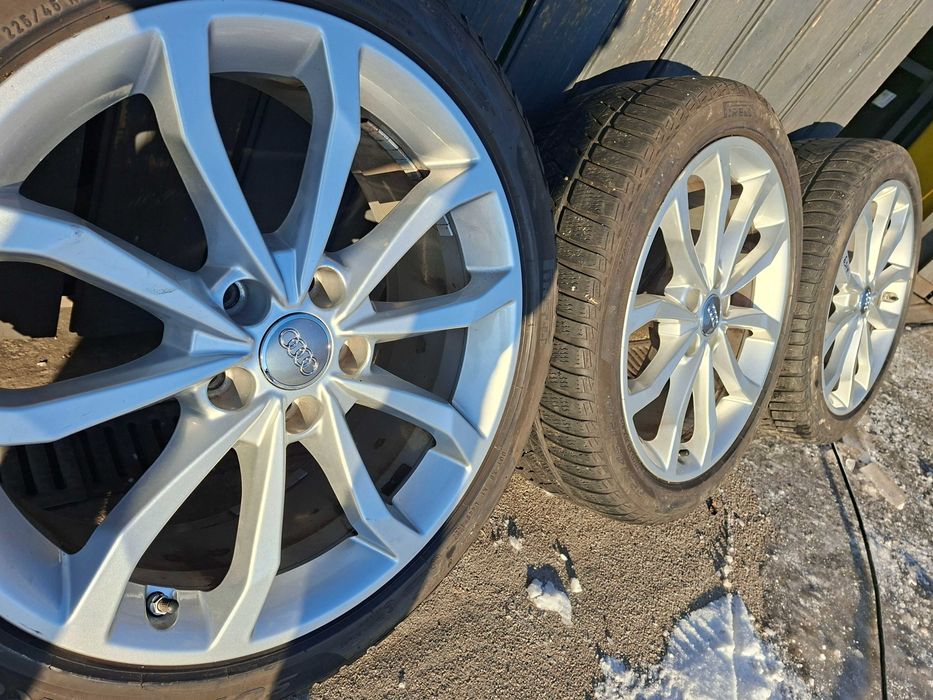 [K23] Koła ZIMOWE,ALUFELGI 18'' 5x112 ORYGINAŁ AUDI A4 B7,B8,B9,A6 C6.