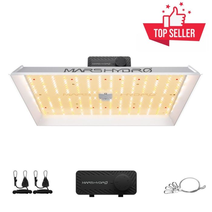 Фитолампа (2026)New Update Mars Hydro TS 1000 Full Spectrum Dimmable 150W LED Grow Lightдля гроубокса