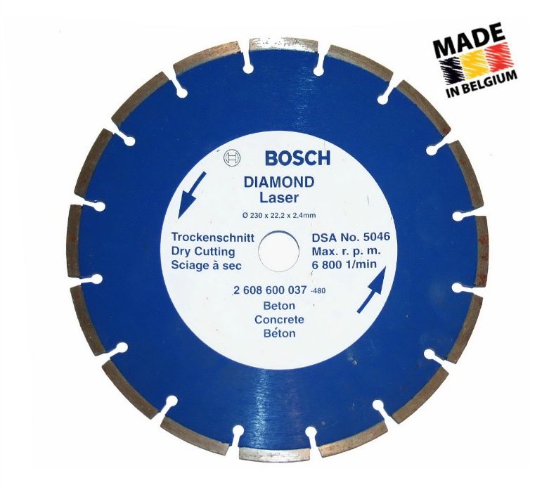 BOSCH / Алмазный диск / Шлифмашина