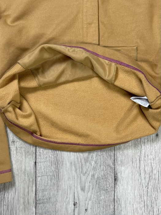 Nike Swoosh кофта толстовка S размер женская на флисе оранжевая