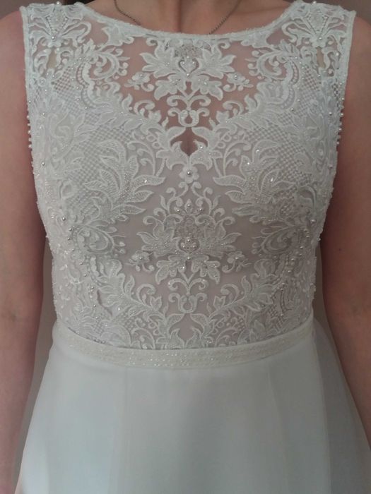 Suknia ślubna S/M + gratisy
