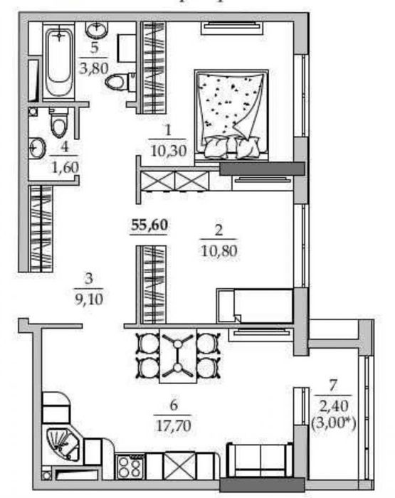 ЖК Таировские сады ‼️ кирпич ‼️  2 ком ‼️