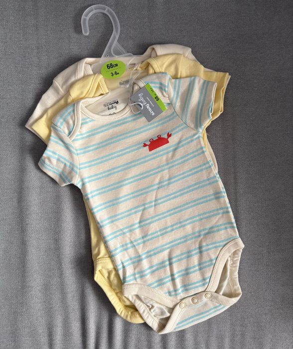 Боді Sinsay 3 шт, 68 розмір