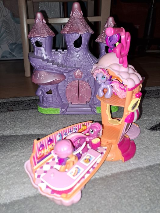 Domek kucyków Pony + zamek gratis