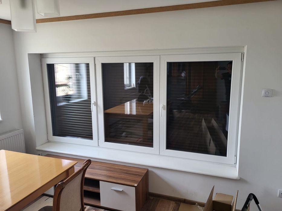 Duże okno do pokoju