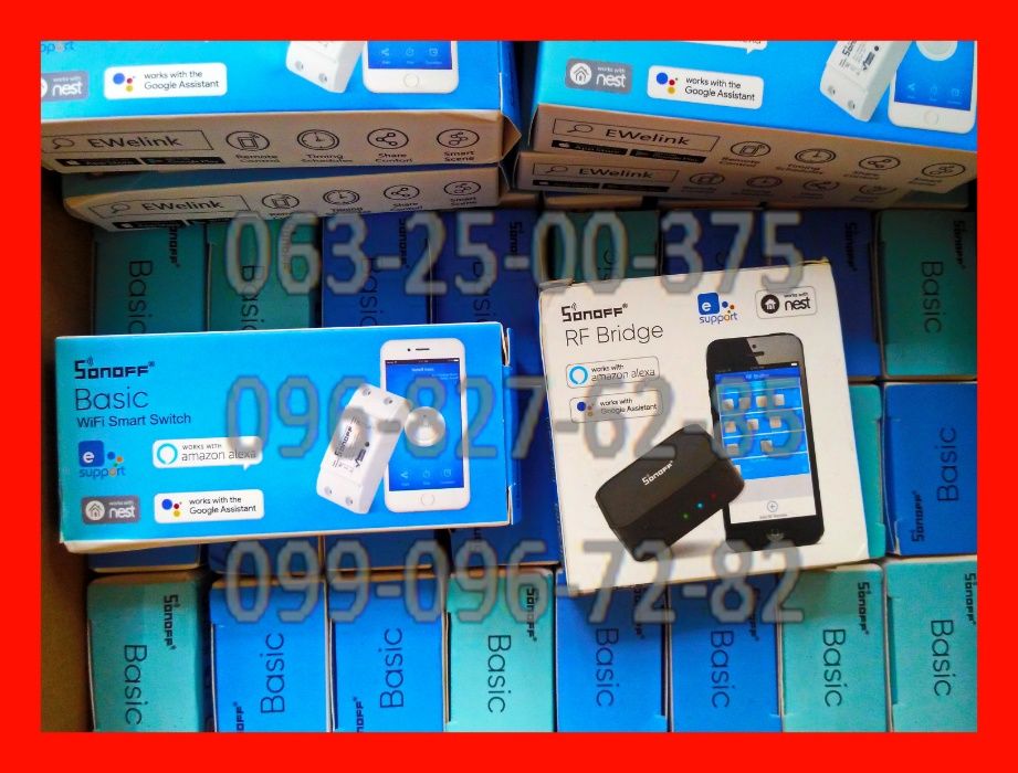17.12.24 Sonoff Basic R2 (MINI R2, TH16 R3, S60 тоже в наличии): 250 ...