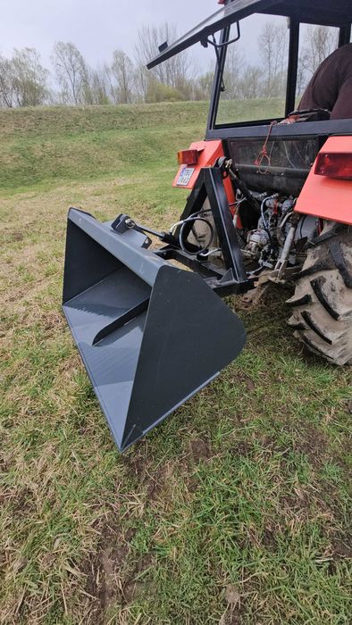 Łyżka hydrauliczna z Kiprem HYDRAULICZNYM na tył Łycha do ziemi szufla