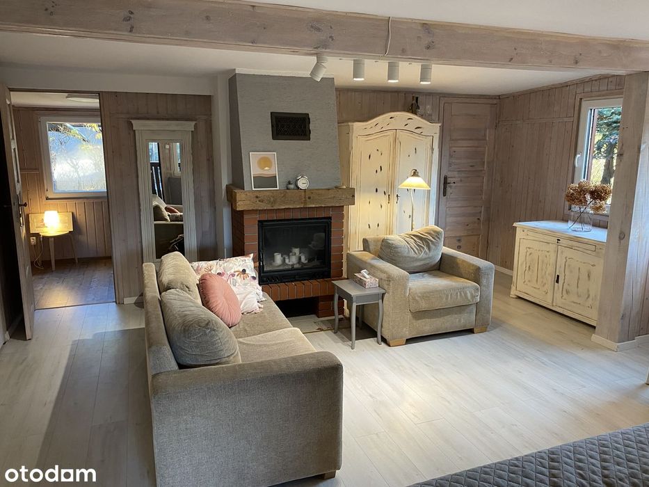 Domek nad jeziorem w Sławicy, działka 319 m², genialny las