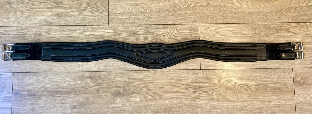 Popręg skórzany anatomiczny 140 cm