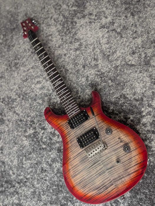 PRS SE Custom 24-08 - Charcoal Cherry Burst