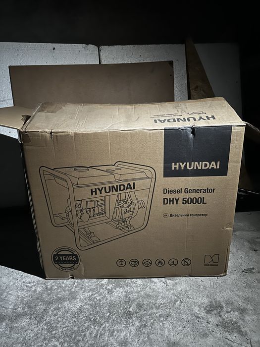 Генератор Hyundai DHY 5000L