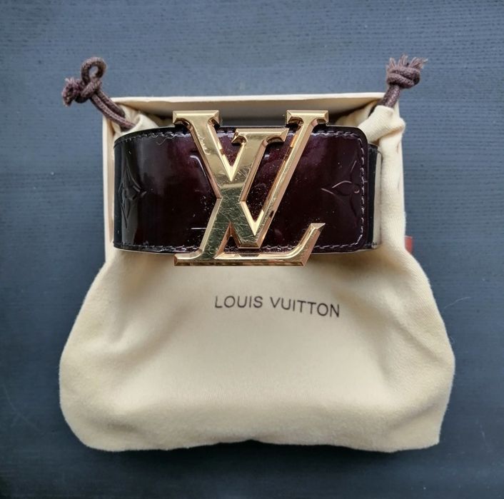 Ремень Luis Vuitton из лаковой кожи (оригинал)