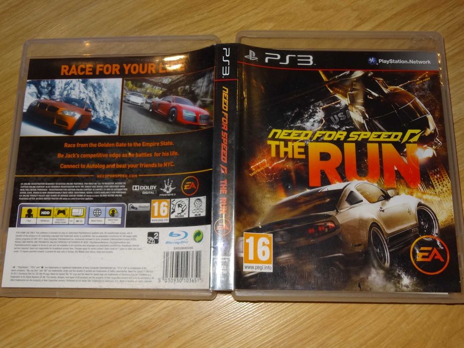 + Need for Speed Run + gra na PS3 NFS