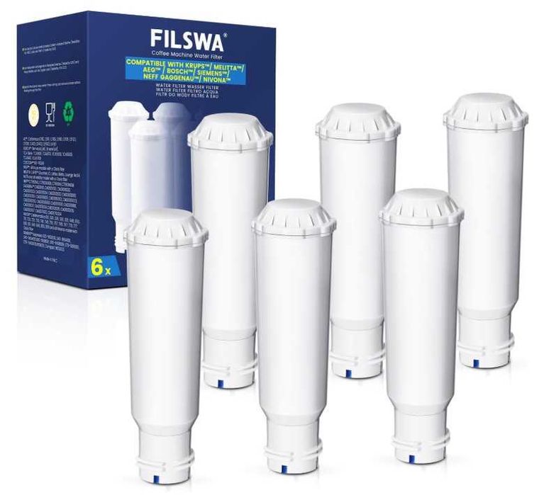 Zestaw 6 filtrów do ekspresu FILSWA FW300