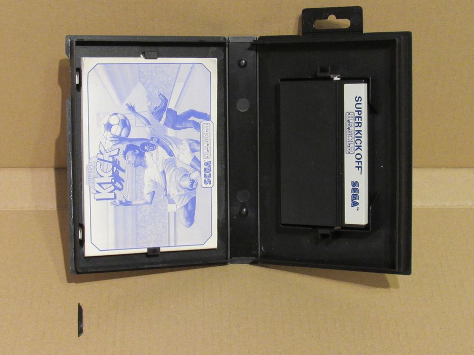 Jogo Sega Master System Super Kick Off completo (#1)