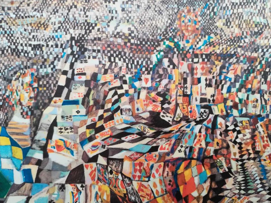 Fotogravura Maria Helena Vieira Da Silva (1908-1992) - Les Jouers de Cartes/Os Jogadores de Cartas