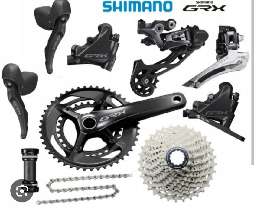 Nowa grupa GRX 2x 11. Shimano GRX promo