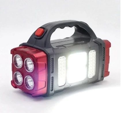 Портативний ліхтарик TORCH HB-1678 з power bank та сонячною панеллю