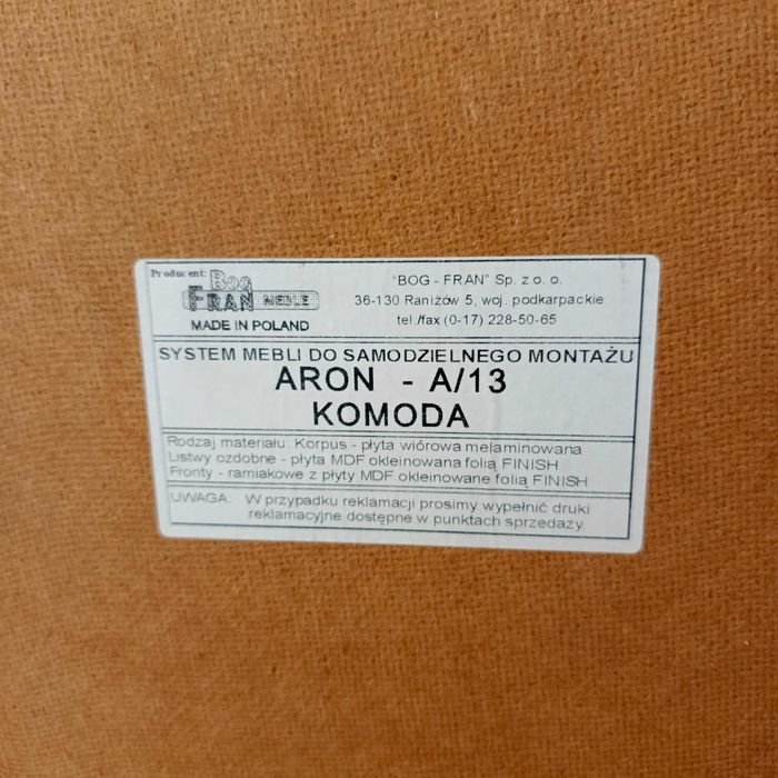 Zestaw mebli Aron - stylowe