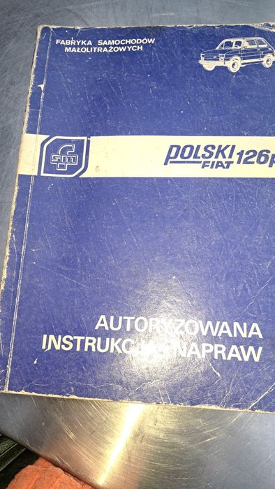 Polski Fiat 126p autoryzowany instrukcja napraw