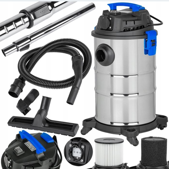 Пилосос будівельний пилесос промисловий Al Fa Італія 35л 2400w 20kPa