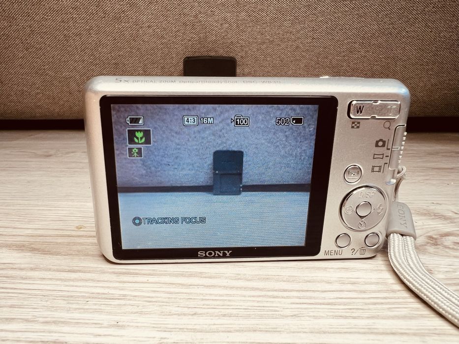 Цифровой фотоаппарат sony steadyshot dsc-w630 +чехол