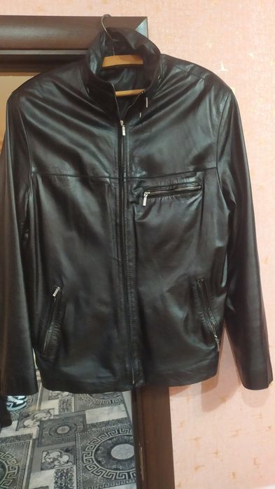 Шкіряна чорна  коричнева