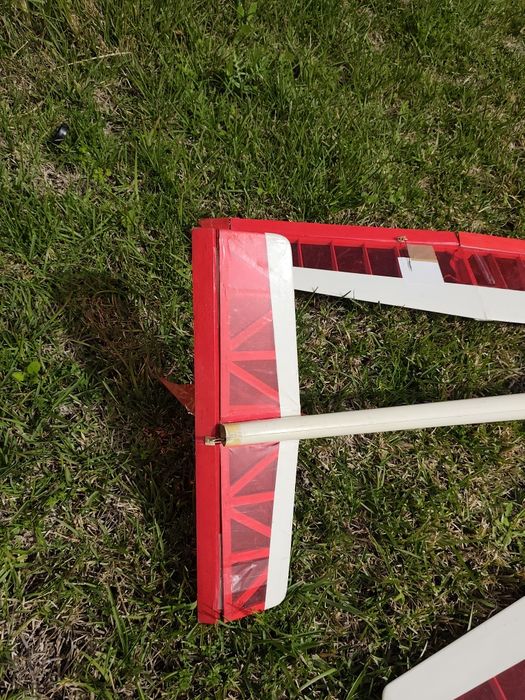 Planador fuselagem em fibra