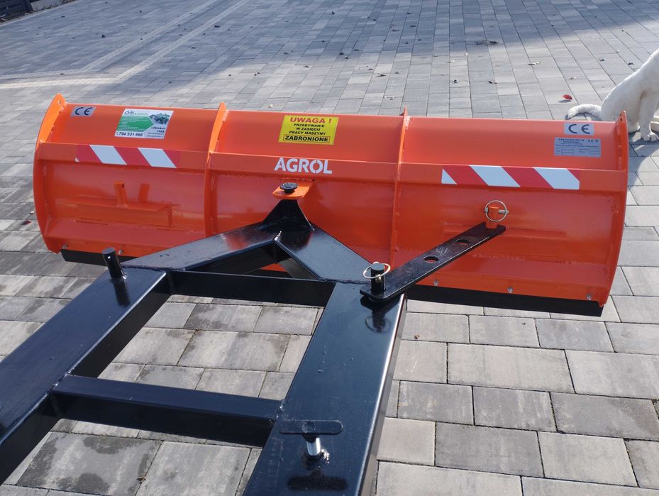 Śnieżny pług z mocowaniem na wózek widłowy 150cm typ lekki polecam !!