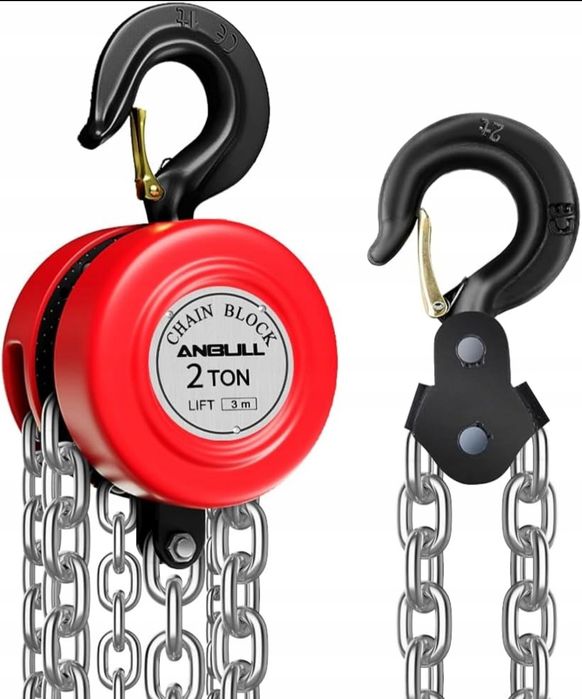 Wyciągarka Łańcuchowa Ręczna  2T 3M ANBULL