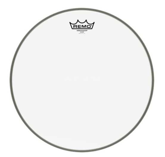 Pele Remo de Ressonância para Timbalão Ambassador Clear 15"