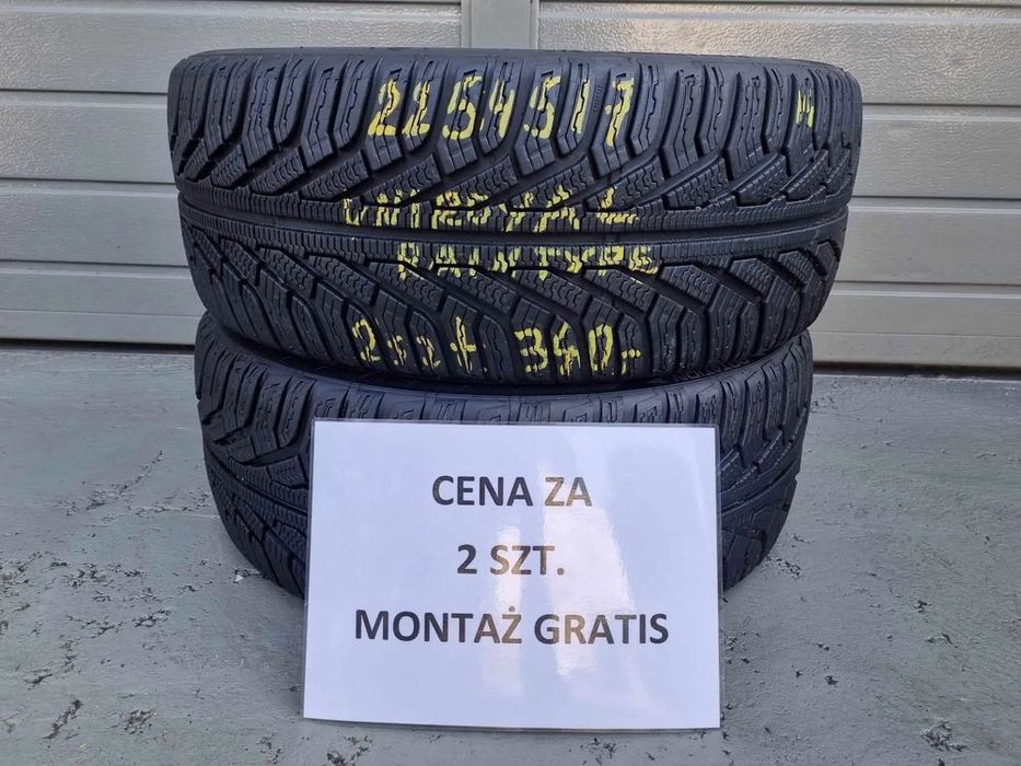 225/45/17 cena za 2 szt zimowe** uniroyal wa-wa centrum