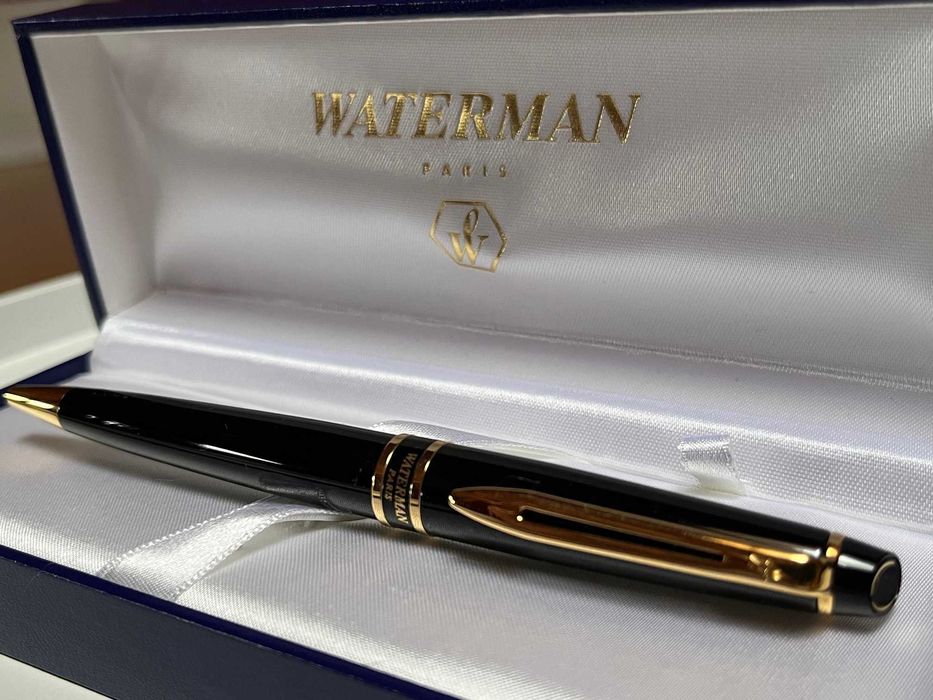 Ручки шариковые Waterman EXPERT Black GT BP 20 021