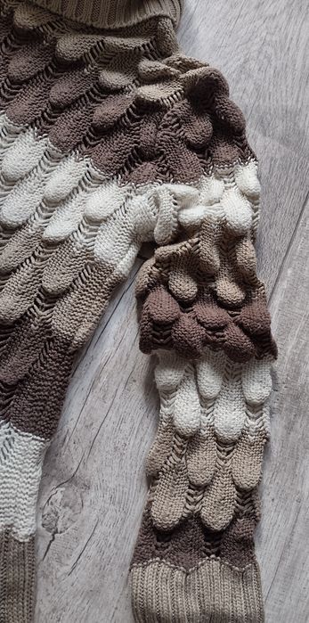 Ciepły sweter, golf, tunika rozmiar: S