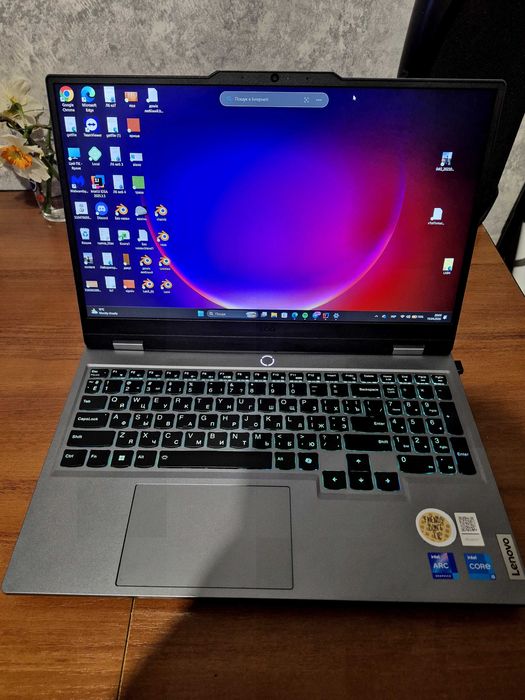 Ноутбук ігровий Lenovo LOQ 15ARP9 (83JC00K6RA) Luna Grey
