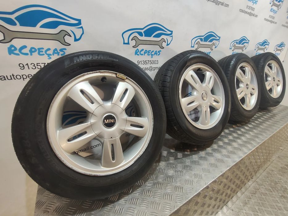 - Conjunto Jantes 15 Mini 5,5J ET45 4X100 6763295