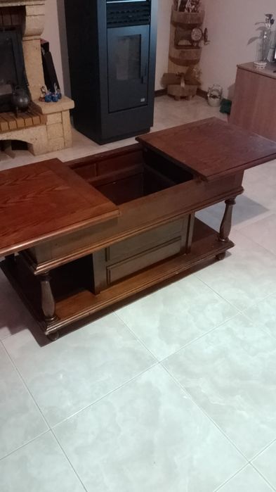 Mesa bar (com garrafeira)de centro