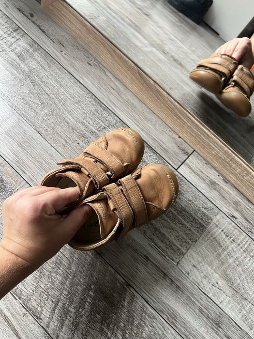 Натуральна шкіра, демісезонні, Froddo, barefoot, анатомічне, ботинки, розмір 25
