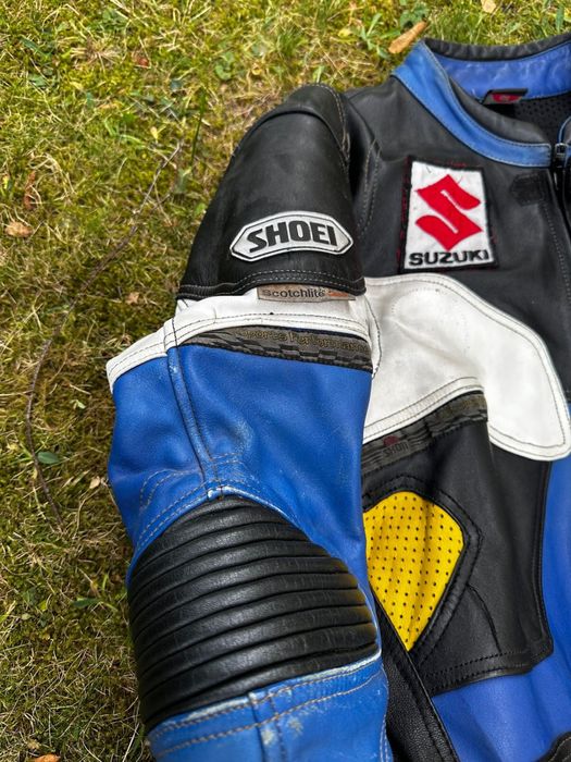 Мото  костюм  кожанный Shoei